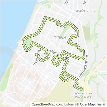4 Bus Line Map