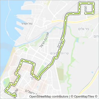 33 Bus Line Map
