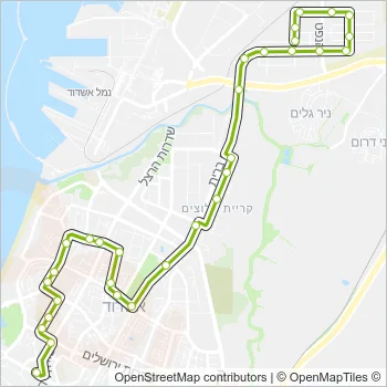 33 Bus Line Map
