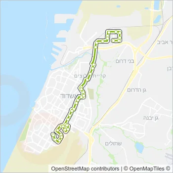 34 Bus Line Map