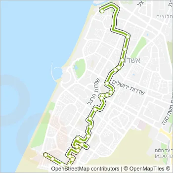 76 Bus Line Map