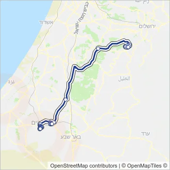 482 Bus Line Map