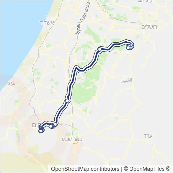 482 Bus Line Map
