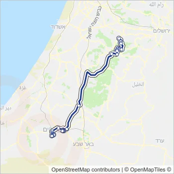 485 Bus Line Map
