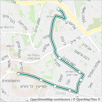 901 Bus Line Map