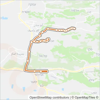 312 Bus Line Map
