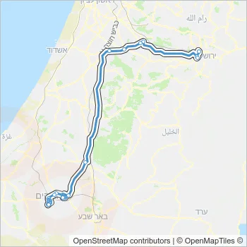 499 Bus Line Map