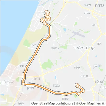 56 Bus Line Map