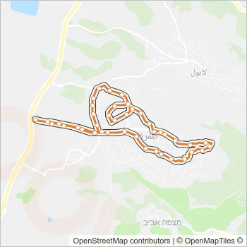 17 Bus Line Map