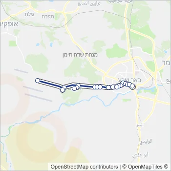 40 Bus Line Map