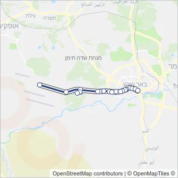 41 Bus Line Map