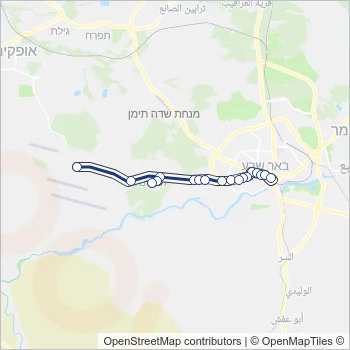 41 Bus Line Map