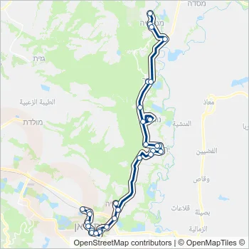 29 Bus Line Map