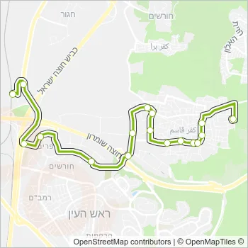 4 Bus Line Map