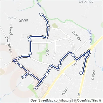 2 Bus Line Map