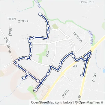 2 Bus Line Map
