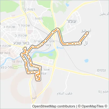 15 Bus Line Map