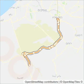 140 Bus Line Map