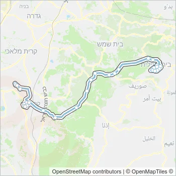 132 Bus Line Map