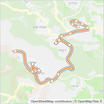 44 Bus Line Map