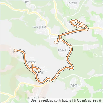 44 Bus Line Map