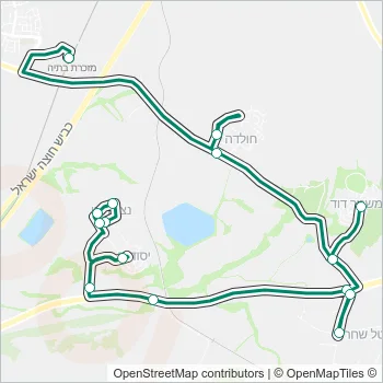 53 Bus Line Map