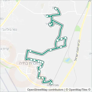 51 Bus Line Map