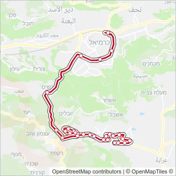63 Bus Line Map