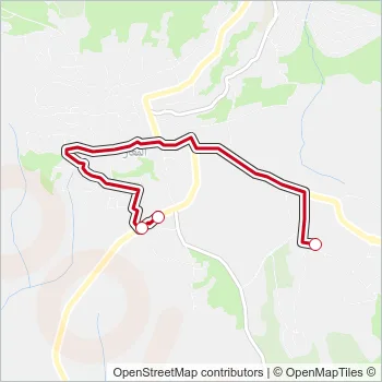 72 Bus Line Map