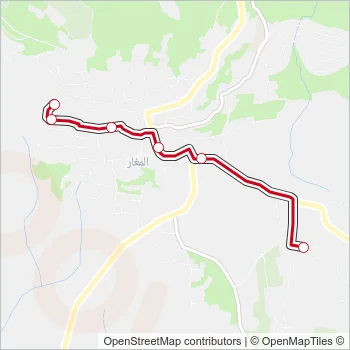74 Bus Line Map