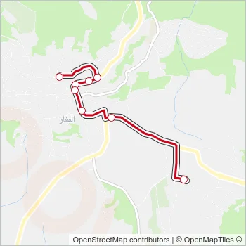 76 Bus Line Map
