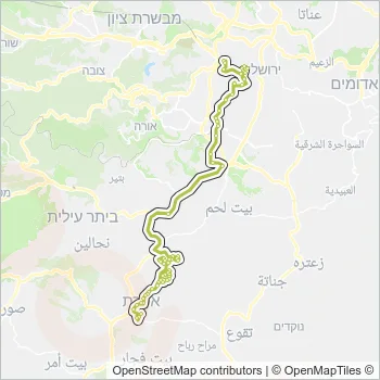 267 Bus Line Map