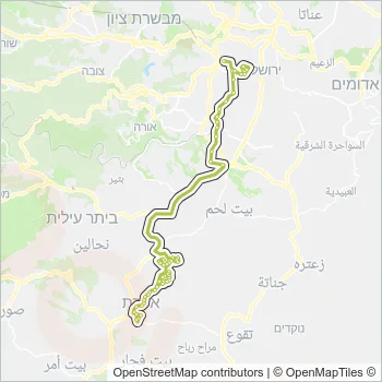267 Bus Line Map