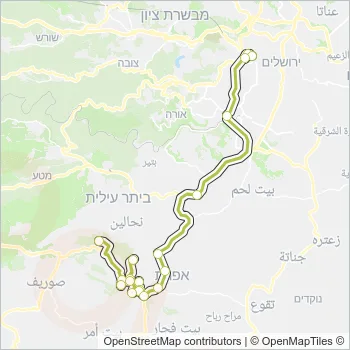 361 Bus Line Map