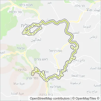 410 Bus Line Map