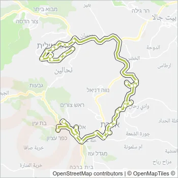 410 Bus Line Map