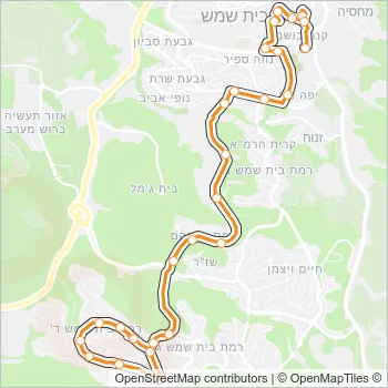 6 Bus Line Map