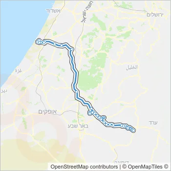 468 Bus Line Map