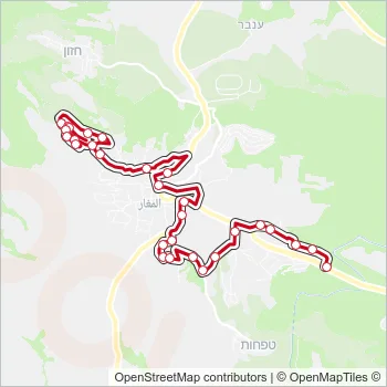 6 Bus Line Map