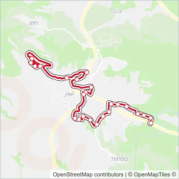 6 Bus Line Map