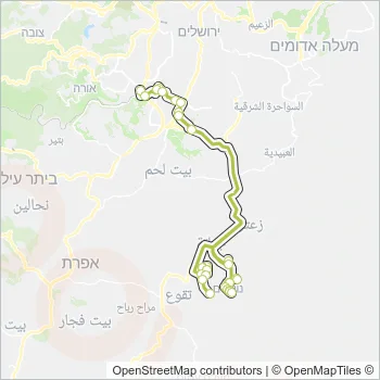 376 Bus Line Map