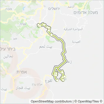 376 Bus Line Map
