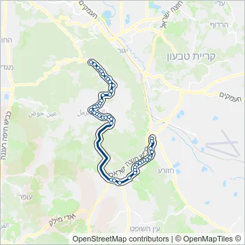 50 Bus Line Map