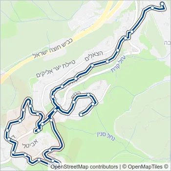 96 Bus Line Map