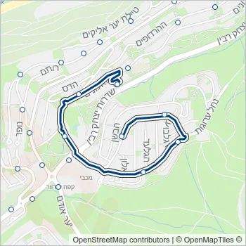 96 Bus Line Map