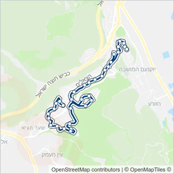 99 Bus Line Map