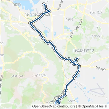 190 Bus Line Map
