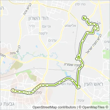83 Bus Line Map