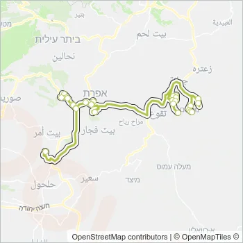 43 Bus Line Map