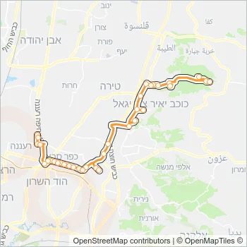 18 Bus Line Map